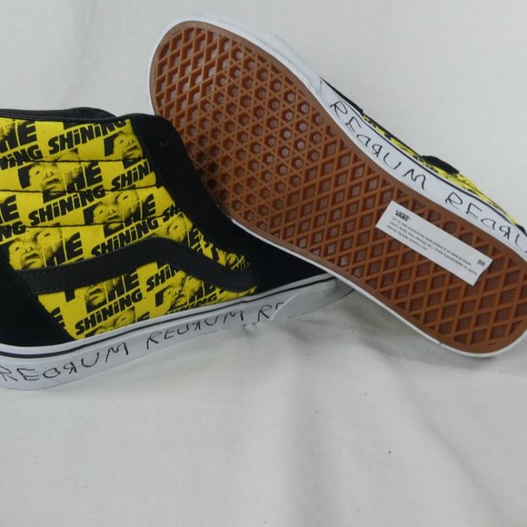 New Vans House Of Terror Sk8-Hi Terror The Shining Mens Size 10 Redrum Room 237 - Picture 8 of 10
